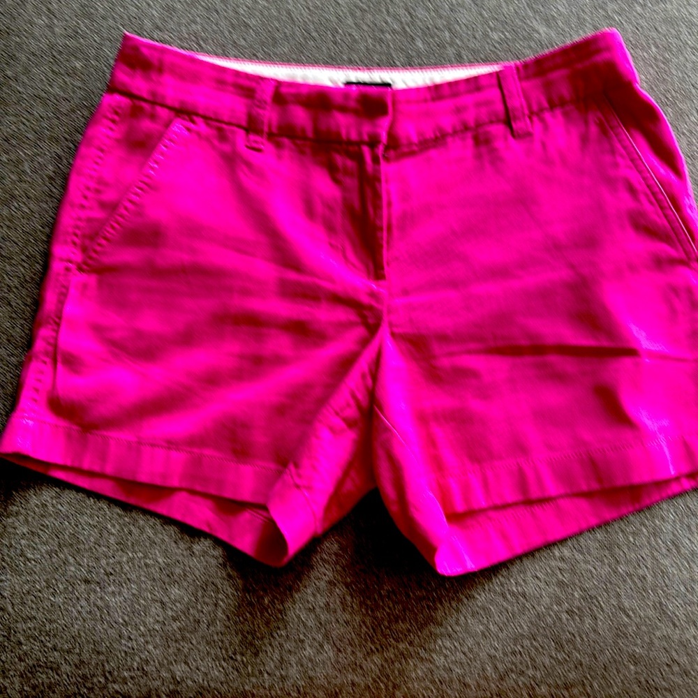 J. Crew Factory Pink Bermuda Shorts